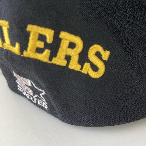 Vintage 90s Pittsburgh Steelers NFL Pro Line Fitted Hat / size 6 5/8 - 7 1/8 - Picture 6 of 8